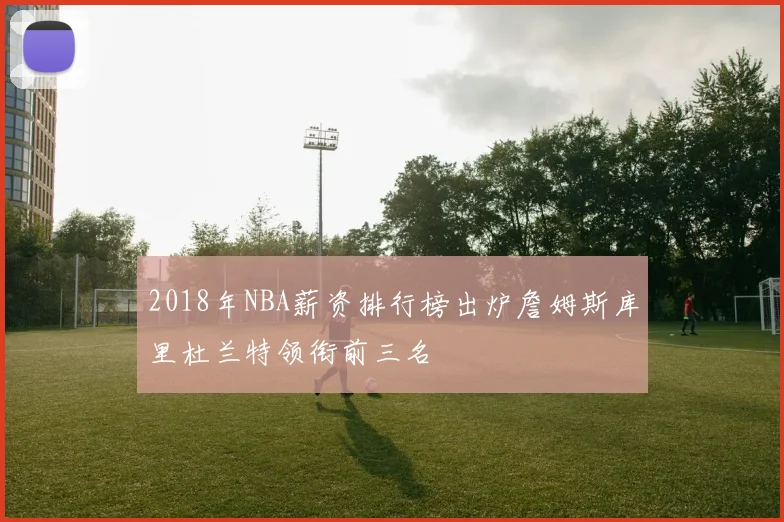 2018年NBA薪资排行榜出炉詹姆斯库里杜兰特领衔前三名