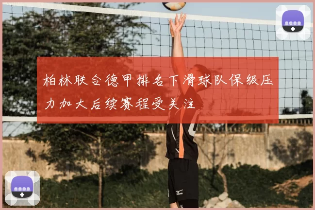 柏林联合德甲排名下滑球队保级压力加大后续赛程受关注